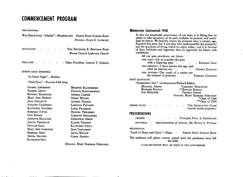 10Commencement
